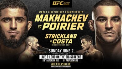 Lịch thi đấu UFC 302: Islam Makhachev vs Dustin Poirier