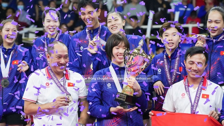 Việt Nam tăng 3 bậc trên BXH bóng chuyền nữ thế giới sau AVC Challenge Cup 2024