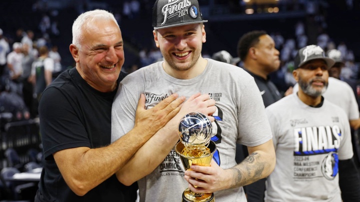 Toả sáng toàn series, Luka Doncic đoạt danh hiệu MVP chung kết miền Tây NBA Playoffs 2024