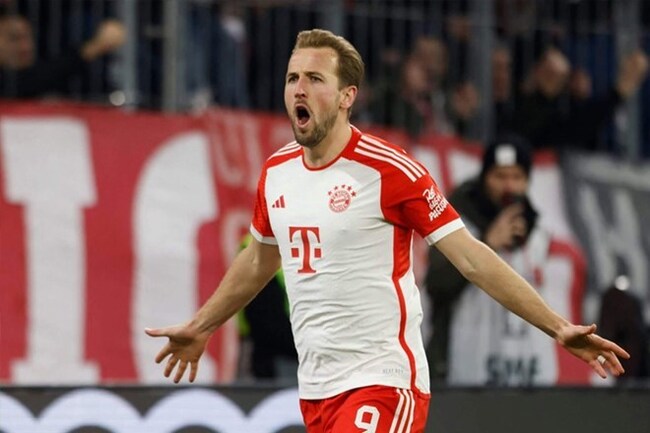 Harry Kane là top ghi bàn Bundesliga mùa 2023-2024