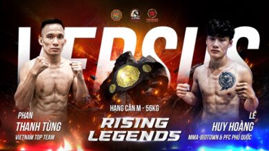 Tùng Phan đấu Lê Huy Hoàng, không tái đấu Ngọc Cảnh ở LION Championship 14