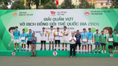 Giải quần vợt Vô địch Đồng đội trẻ Quốc gia 2024: TPHCM dẫn đầu với 4 ngôi vô địch