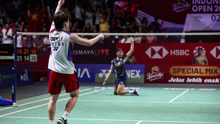 Cầu lông Trung Quốc áp đảo ở Indonesia Open 2024