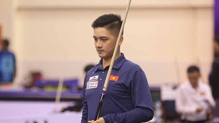 Thón Viết Hoàng Minh, Đoàn Minh Kiệt và Lê Hoàng Kim vào vòng loại thứ 3 giải billiards Anakara World Cup 2024