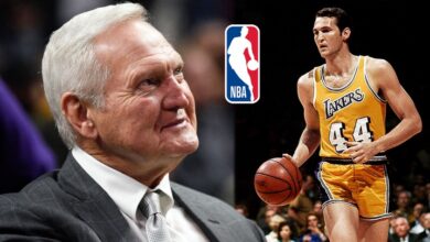 Huyền thoại bóng rổ Jerry West, người góp hình ảnh tạo nên logo NBA qua đời ở tuổi 86