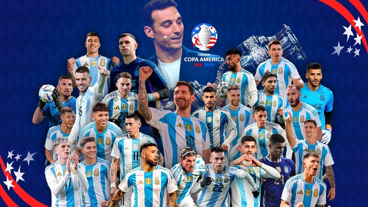 Đội hình chính thức tuyển Argentina 2024: Danh sách, số áo cầu thủ dự Copa America 2024