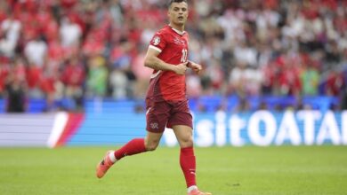 Xhaka đoạt giải Cầu thủ xuất sắc nhất trận Thuỵ Sĩ thắng Hungary