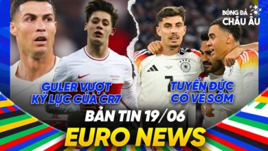 BẢN TIN EURO 2024 | Ngày 19/6 | Guler vượt kỷ lục của Ronaldo, Đức sẽ giành vé sớm vào vòng 16 đội