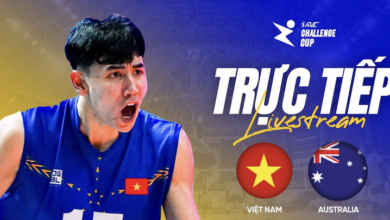 Link trực tiếp bóng chuyền AVC Challenge Cup 3/6: Việt Nam chạm trán đối thủ mạnh Australia